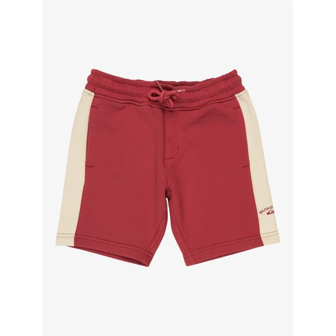 Quiksilver Knowledge Aera Korte Sportbroek Rood 7 Years Jongen