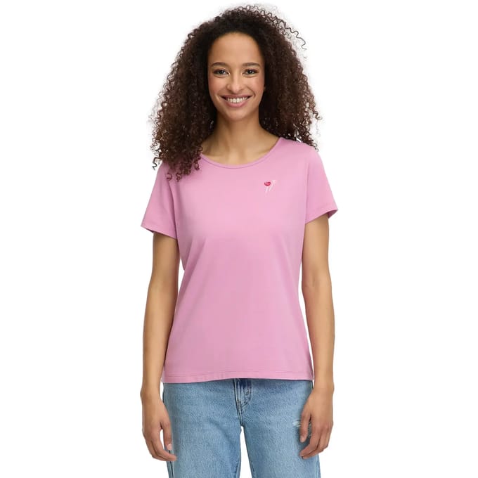 T-shirt dames Ragwear Mintta Emb B