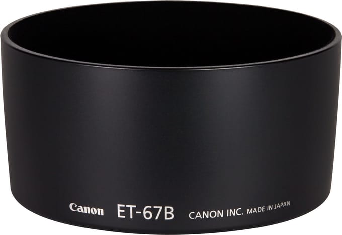 Canon ET-67B Zonnekap - Geschikt voor Canon EF-S 60mm Macro USM