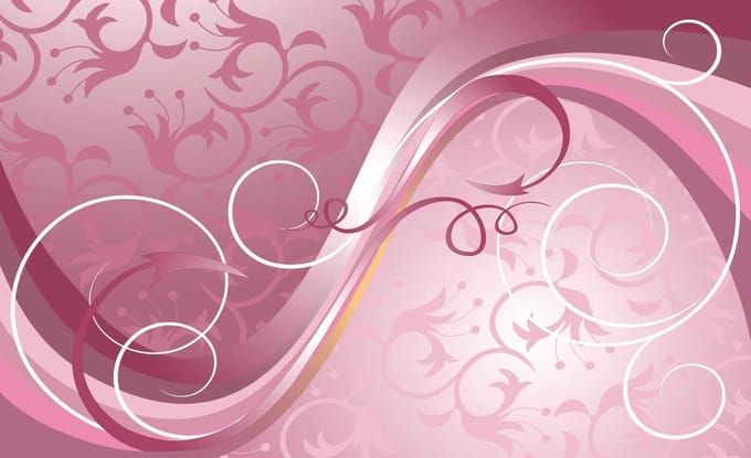 Poster | Roze | 104 x 70,5 cm