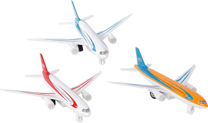 2-Play Traffic 2-Play Plane with Light & Sound (Assorted)