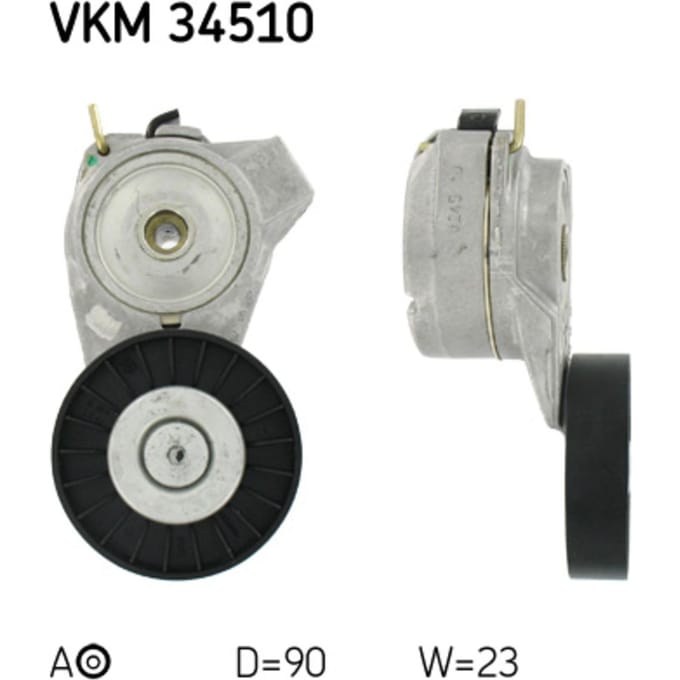Spanpoelie, V-riem SKF VKM 34510