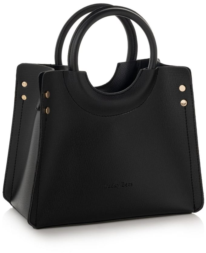 Asir - Schoudertas - Handtas - Zwart - 28 x 13 x 22 cm