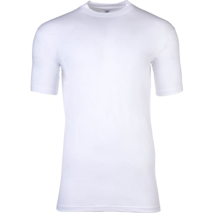 HOM - Harro New T-shirt (1-pack) - O/Ronde hals - Wit - Maat S