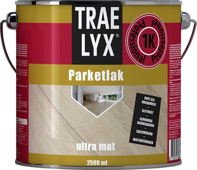 Traelyx Parketlak Ultra Mat - 0.75L