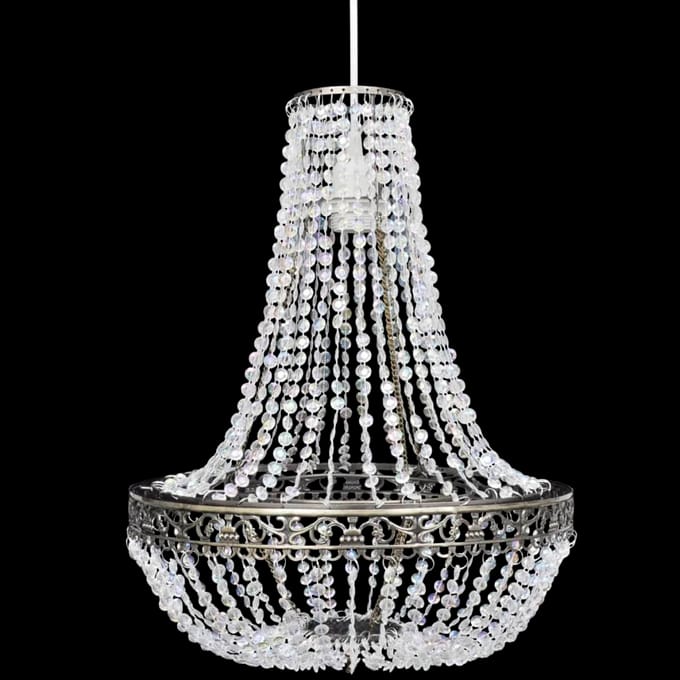 vidaXL - Kroonluchter - 36,5 - x - 46 - cm