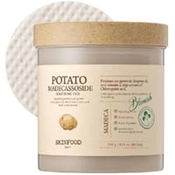 Skinfood Patch Apaisant à la Pomme de Terre et au Madécassoside 60 feuilles 60EA beige