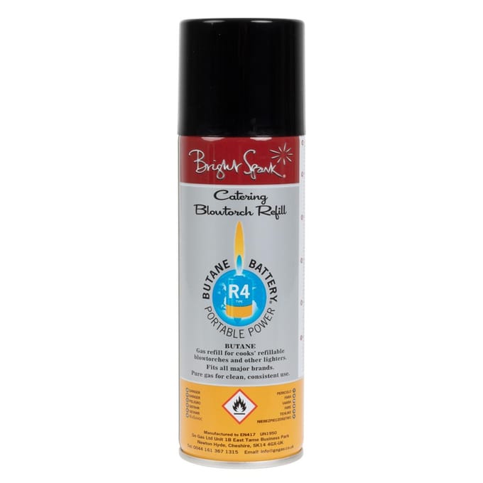 Bright Spark Butaan Gasvulling 125g - Met 8 verschillende verloopstukjes