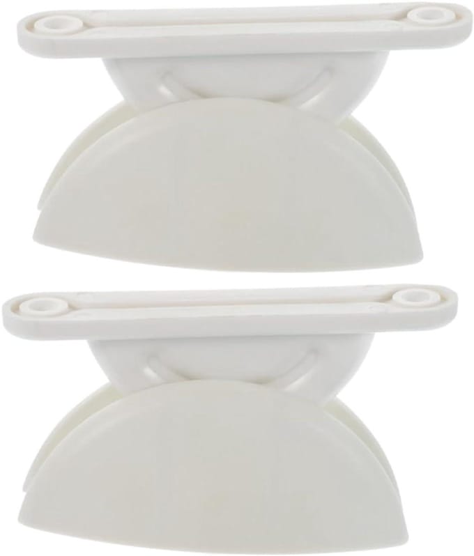 Deurvanger Set - Deurstopper - Stabiele Deur - Geluiddempend Ontwerp - 7.5 cm - Wit