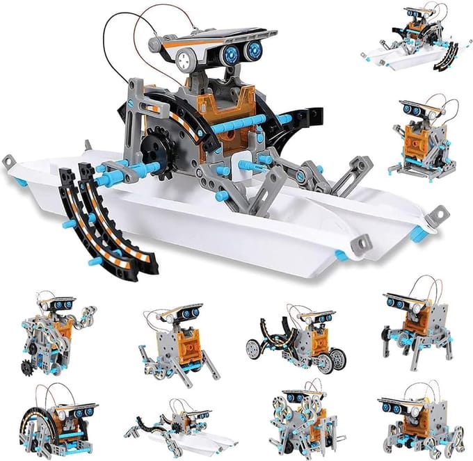 Robot Bouwpakket - Robot - Robot Bouwen - Experimenteerset - DIY Bouwpakket - Bouwsets