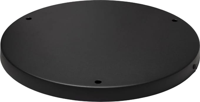 Plafondrozet 3L 350mm zwart