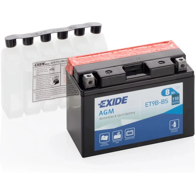 Motorfiets accu Exide AGM