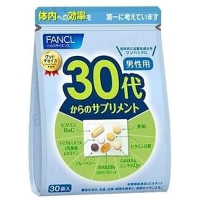 Good Choice 30+ Men Health Supplement 7 pcs x 30 packs