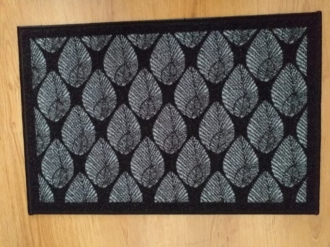 FOTAPIJT - Badmat - Bedrukte deurmat - Binnen - Termo Antislip - 50x75 cm - 5 mm - Wasbaar - Polyamide