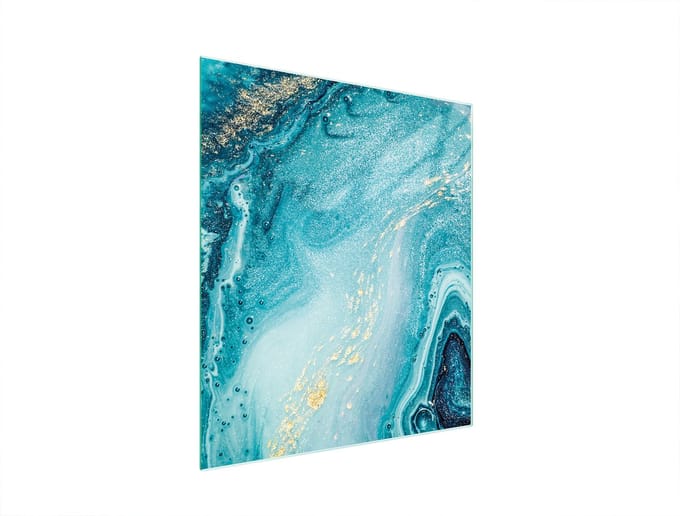 TMK ArtDeko - Snijplank - 45x52 cm - Beschermplaat - Glas