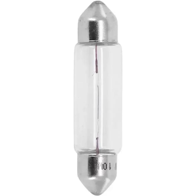 Flosser-lamp voor auto's, 12 V, 10 W, SV8.5 / 4231, nieuw
