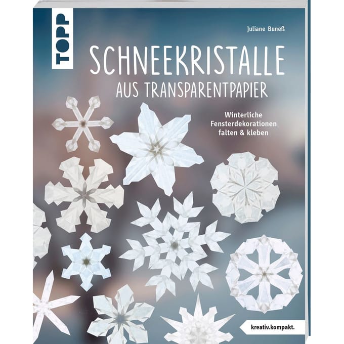 Boek "Schneekristalle aus Transparentpapier"
