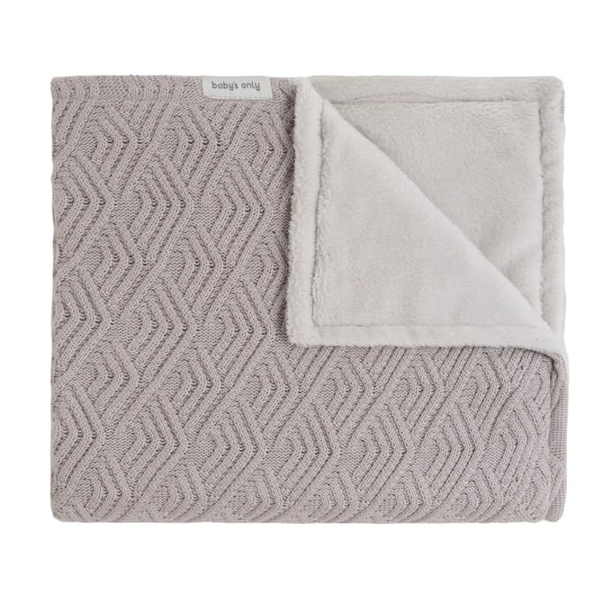 Baby's Only Sierra Wiegdeken Teddy - Urban Taupe