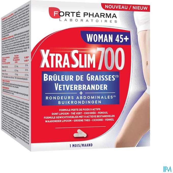 XtraSlim 700 45+ Vetverbrander 120 Capsules