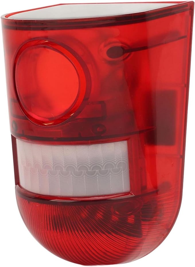Zonnealarm Bewegingssensor - Buitenbeveiliging Sirene - Diefstal Afschrikken - IP65 Waterdicht - 129dB Geluid - Wit