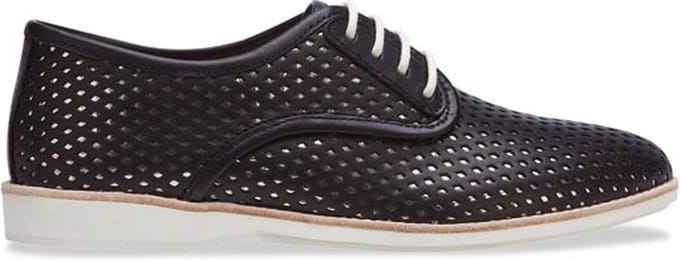 Rollie | Dames | Veterschoen | Derby Punch Overlay Black / Rose Gold | Maat 38