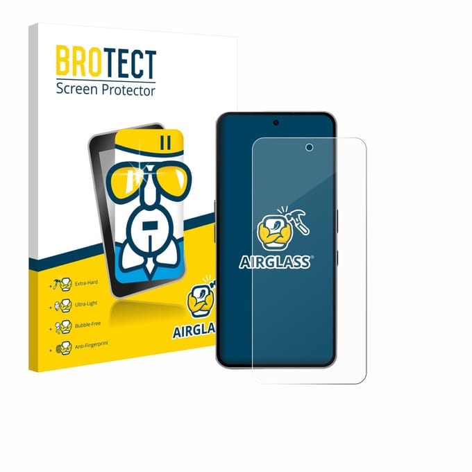 Screenprotector voor Nothing Phone (3a) Pro Beschermglas transparant