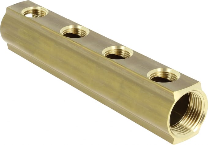 Bonfix Collector standaard 50 mm 4 groeps - 2 x 1 - groepen: 1/2 binnendraad
