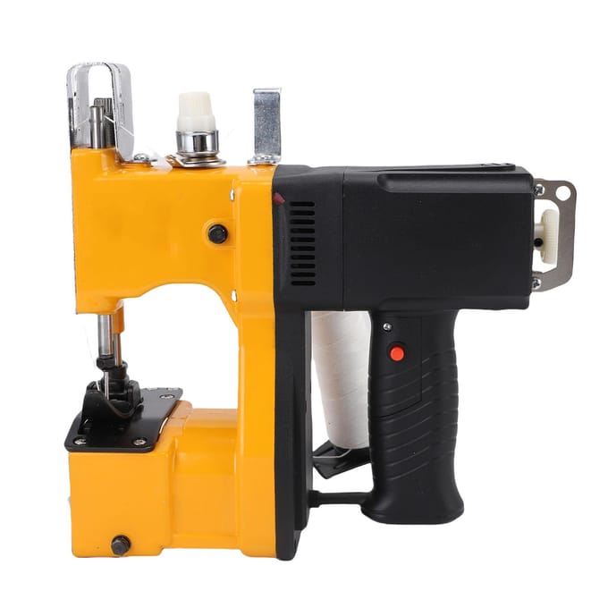 Fermeuse de Sacs Portative Pression Automatique Réglable Machine à Coudre Électrique pour Emballage Courrier Industriel orange