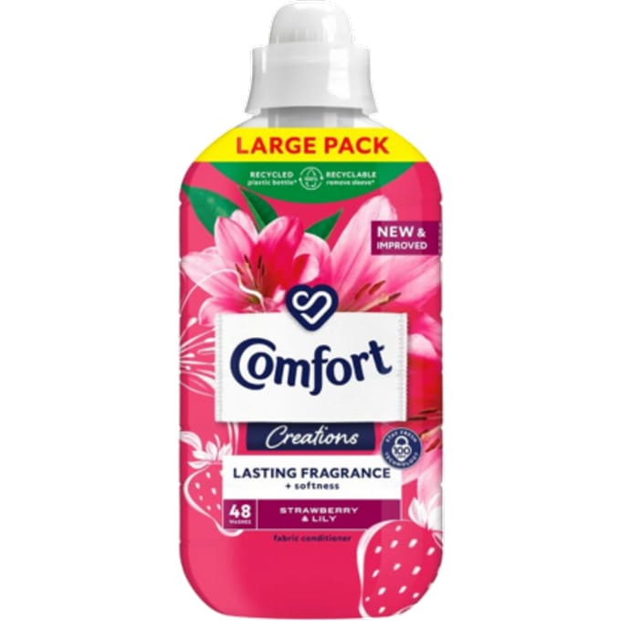 Comfort Creations Fabric Conditioner Strawberry &amp; Lily 48 Washes 1350 ml