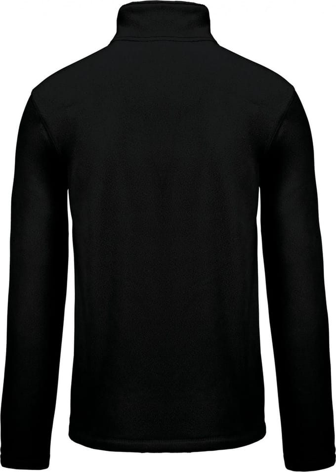 Premium Microfleecevest met rits Kariban Zwart - maat XXL