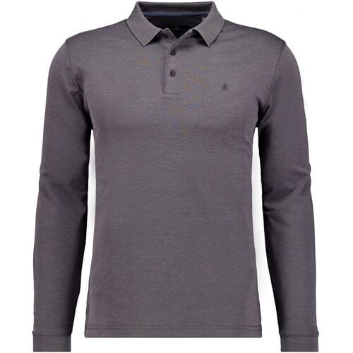 Ragman Polo Soft Knit Modern Fit Easy Care Dark Slate / male