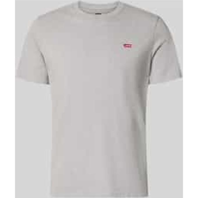 T-shirt met labeldetail