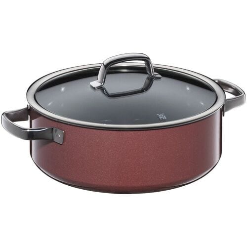 WMF Fusiontec Mineral - Braadpan - Ø 280mm - inclusief glazen deksel - Rozenkwarts