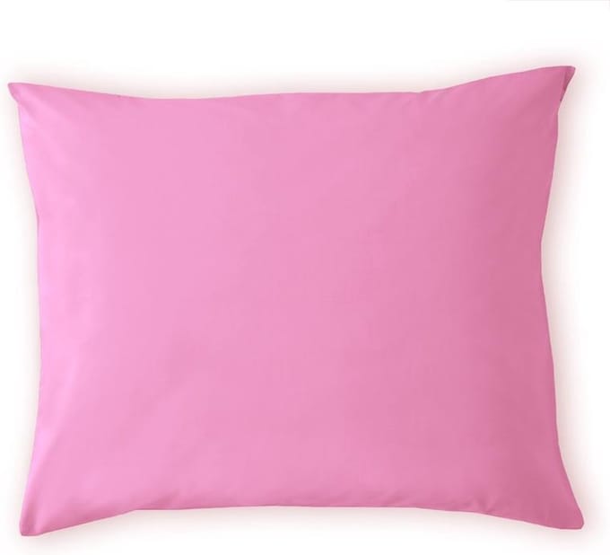 Damai Katoen Kussensloop - Roze 60x70
