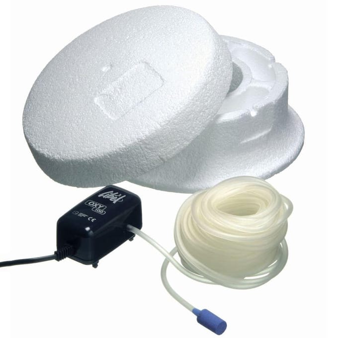 Ubbink - IJsvrijhouder - Basic - Ø25cm + Oxy 100 beluchtingspomp