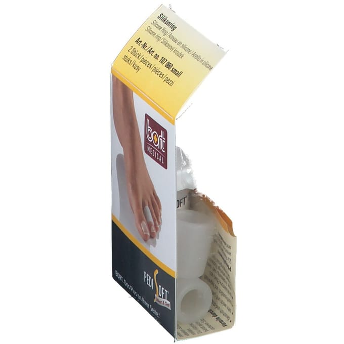Bort PediSoft Siliconen Ring - Drukvermindering teen - Teencorrector - Maat 1