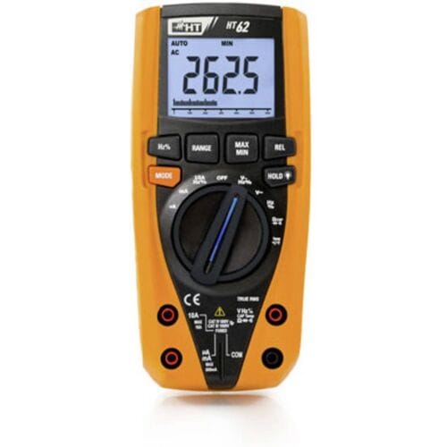 HT Instruments HT62 Multimeter Digitaal CAT III 1000 V, CAT IV 600 V Weergave (counts): 6000