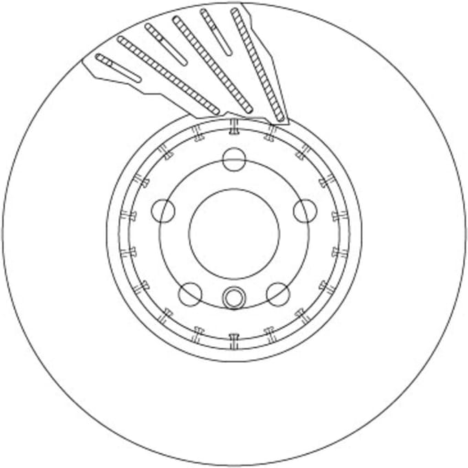 DoppelRemschijf TRW DF6891S