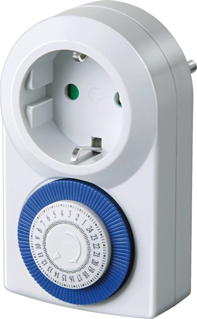 Dag-tijdschakelklok MMZ 20 IP20 wit