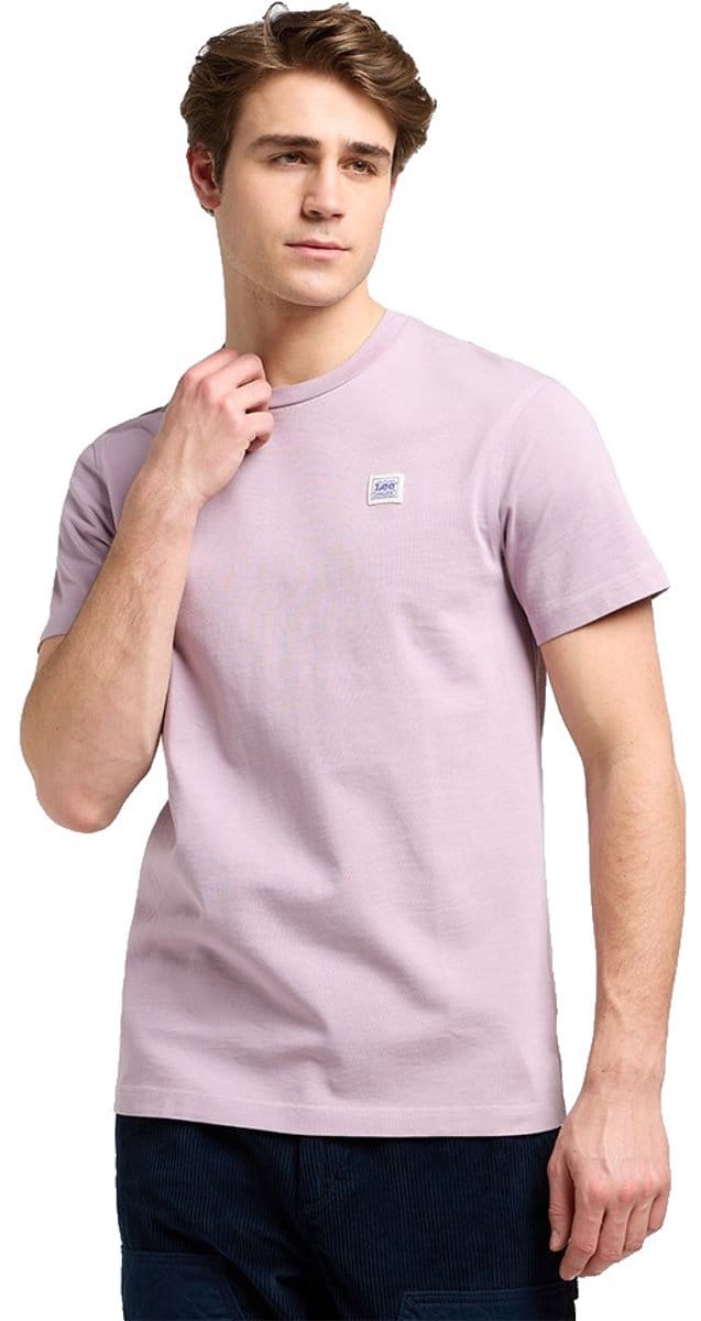 Lee 112370699 T-shirt Met Korte Mouwen Roze L Man