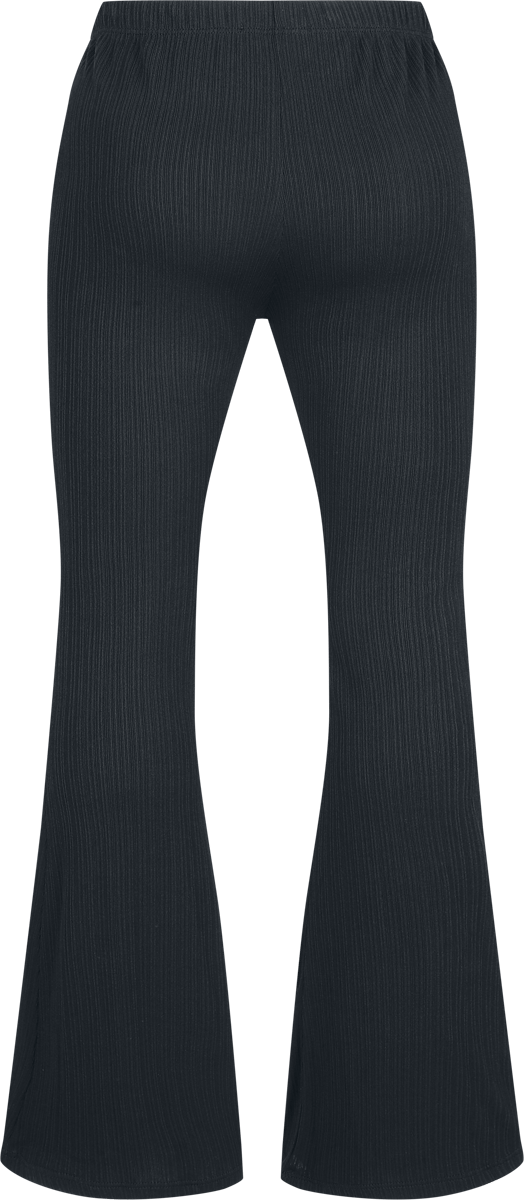 R.E.D. Rock-Engineered Design Zwarte bootcut-legging met uitlopende pijpen - Dames - S