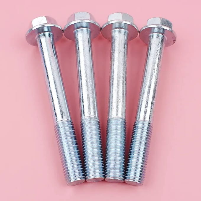 Cilinderkopbouten ( 4 Stuks ) passend op HONDA GX160 & GX200 M8X60 ( 95723-080-6000 )