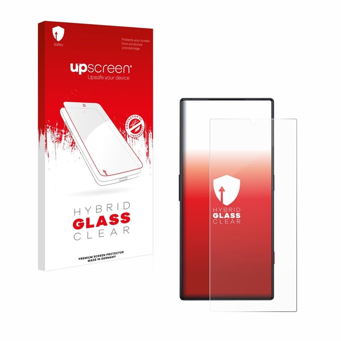 upscreen - Screenprotector voor ZTE Nubia Red Magic 8S Pro - Folie Beschermfolie Beschermglas transparant