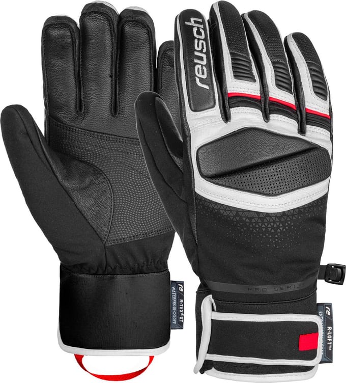 Reusch Mastery Handschoen Black /White / Fire Red 10,5