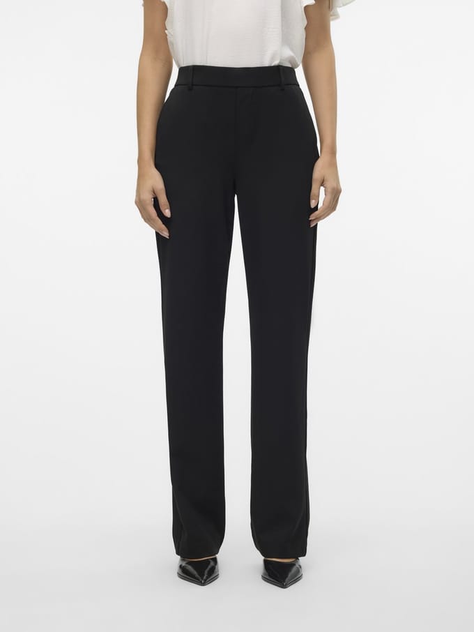 VERO MODA - VMZAMIRA MW SLIM STRAIGHT PANT Dames Broek