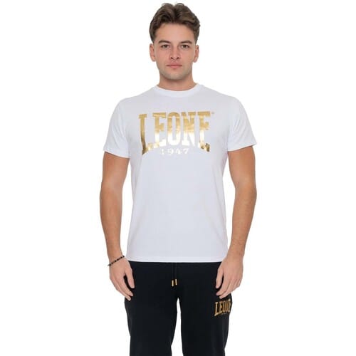 T-shirt Leone 1947 Man T-Shirt Short Sleeves Gold
