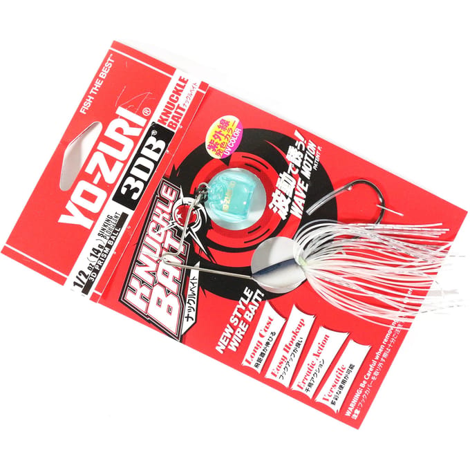Yo Zuri Duel 3DB Knuckle Spinnerbait 1/2 oz Zinkend Kunstaas R1302-SH (4317)
