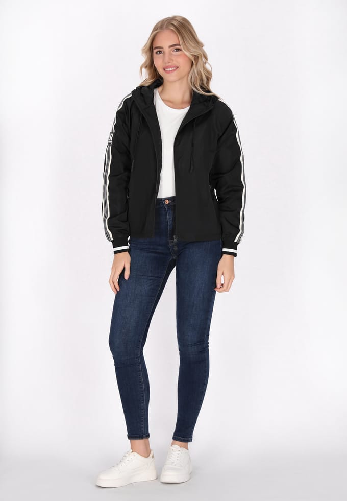 Schmuddelwedda Blouson Dames zwart
