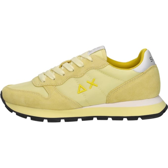 Sun 68 Ally Solid Nylon Sneakers - Dames - Geel - Maat:38
