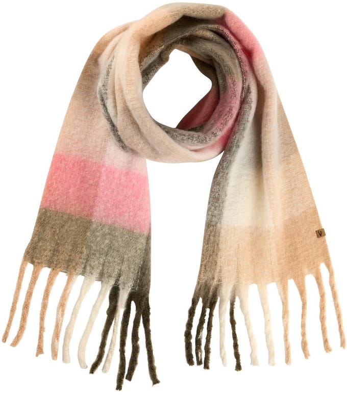camel active Sjaal met franjes - Maat womenswear-OS - Bes